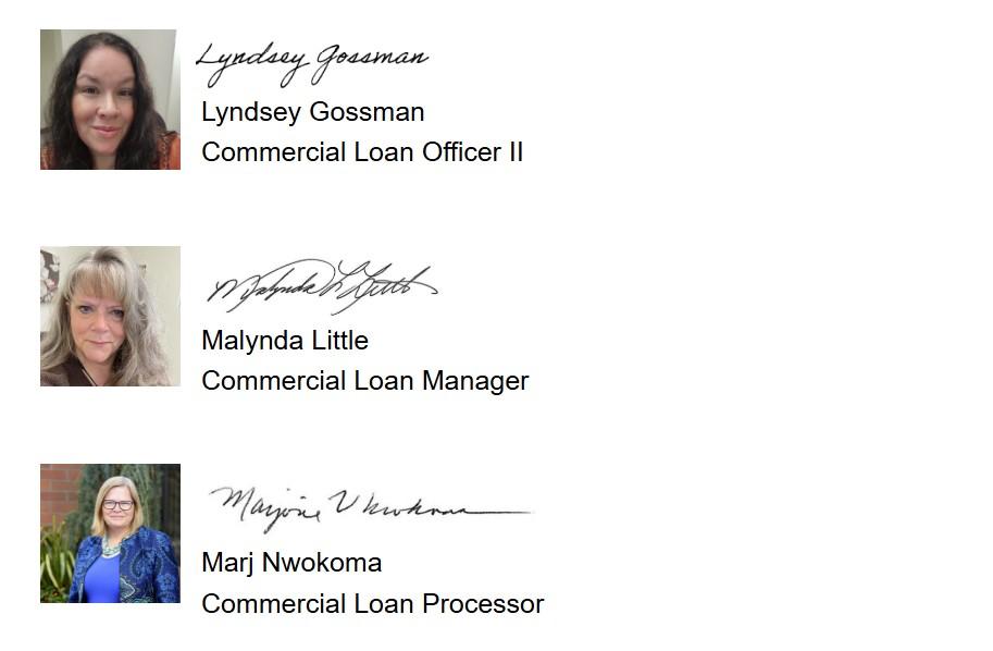 Commercial Signatures